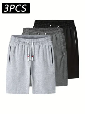 Men's Athletic Shorts 3-Pack