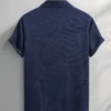 Men's Light Blue Striped Casual Shirt