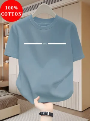 Men's Heavyweight 100% Cotton T-Shirt