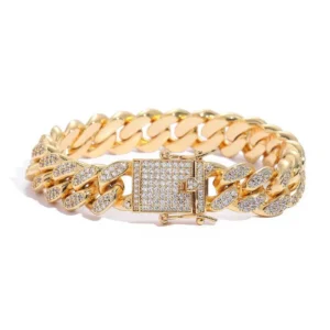 Trendy Hip-Hop Men's Cuban Chain Bracelet