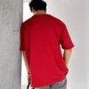 Men's Casual Black "POLO" Graphic T-Shirt
