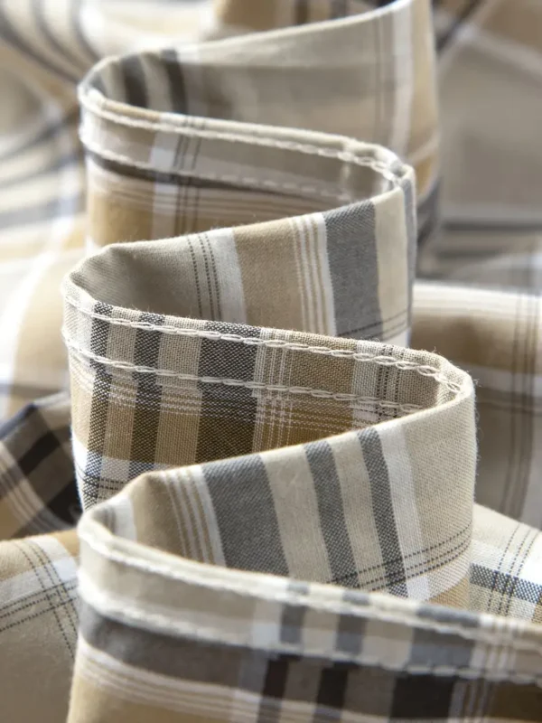 Men's Casual Summer Plaid Shirt