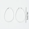 Retro U-Shaped Geometric Earrings for Men